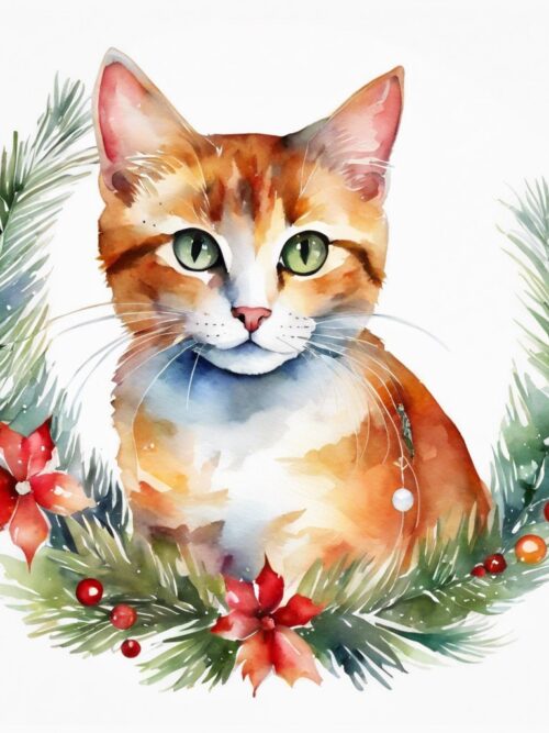 Christmas Cat 17