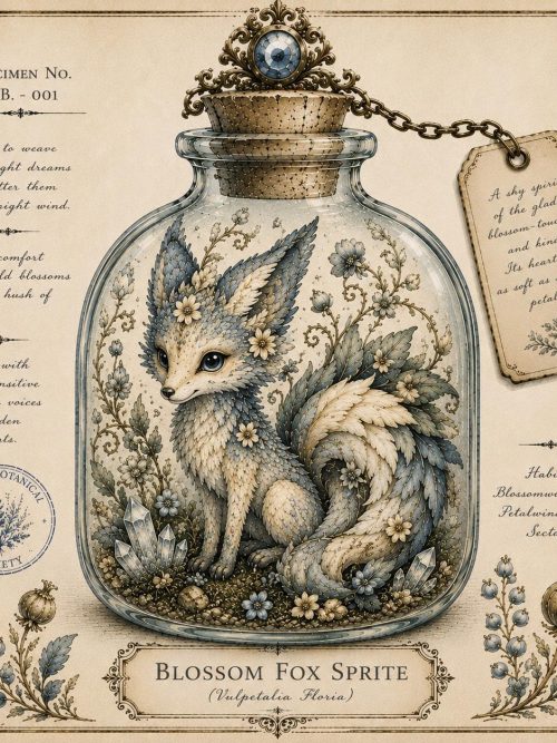 Arcane Bottle Specimens Clipart Set, Vintage Fantasy Apothecary Bottles, Botanical Creature Collection, Storybook Watercolour Art