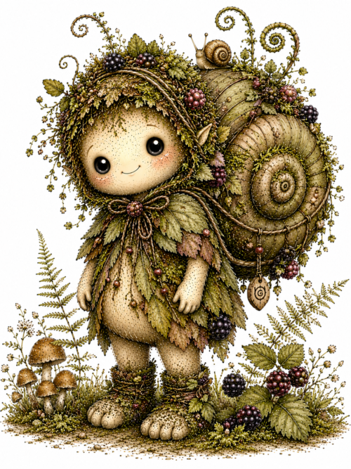 Secret Folk of Fernwood Woodland Creature Clipart